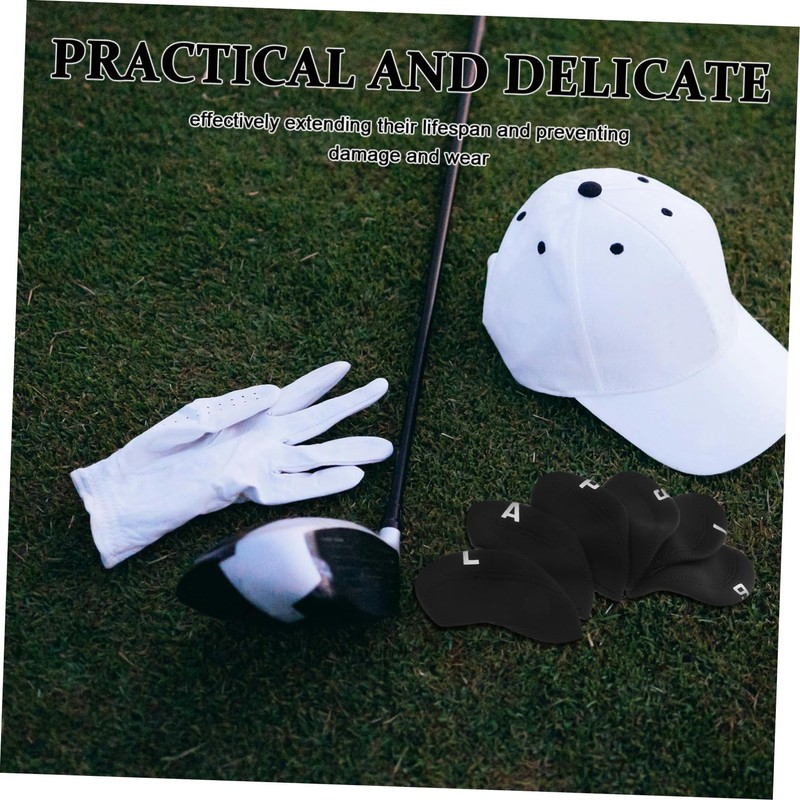 OHPHCALL Protective Golf Club Covers 11pcs Neoprene Head Covers for