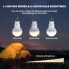 Outdoors USB LED Lamp Warm/White/Warm White Light Adjustable Brightness Hook