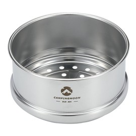 Camping Moon S362 Shera Cup Seiro Steamed Dim Sum, Mini Ceilo, Stainless Steel 12.0 inches (304 mm), For Diameter 4.7 inches (12 cm)