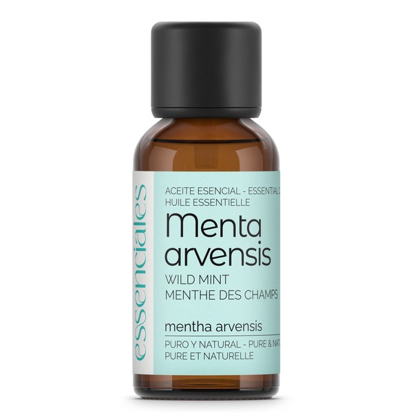 Essenciales - Peppermint Essential Oil (Mentha Arvensis/Mentha Japonica) 100% Pure 30ml | Mentha Arvensis Essential Oil 100% Pure