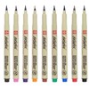 PIGMA MICRON Sakura Fineliner Brush Set of 9 + 1