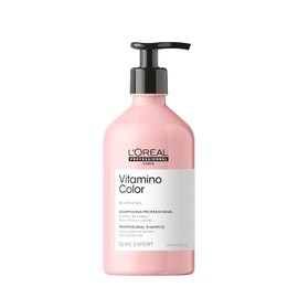 L'Oréal Professionnel Paris Vitamino Color | Shampoo protector de color | Protege y preserva el color hasta por 8 semanas | Evita el deslave para un cabello más brillante | Con tecnología de resveratrol| 500ml