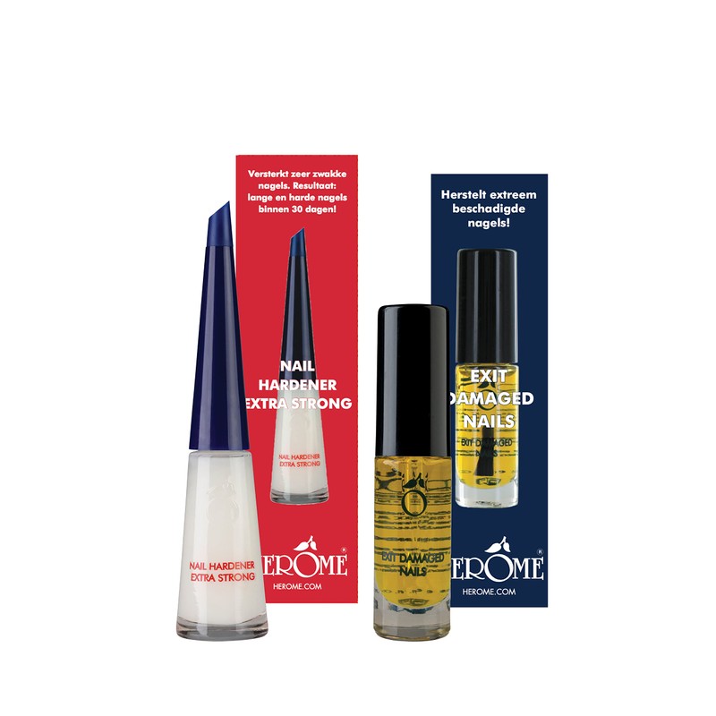 Herome Combi Pack End Extremely Damaged Nails Nail Care Nail