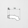 L'Artistica F.LLI PERINCIOLI | Continuous Spout Connection 3/4 Inch M,