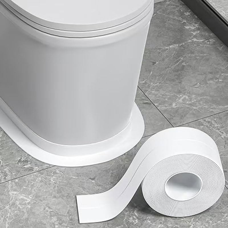 Caulk Tape Self Adhesive，Shower Bathtub ，Bathroom Sink，Toilet Edge Protector，Protector with