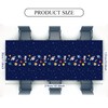 Oudain 6 Pcs Space Tablecloth Decorations Plastic Galaxy Table Cloth