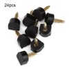 24pcs High Heel Replacement Tips, Heel Cap Replacement Shoe Repair