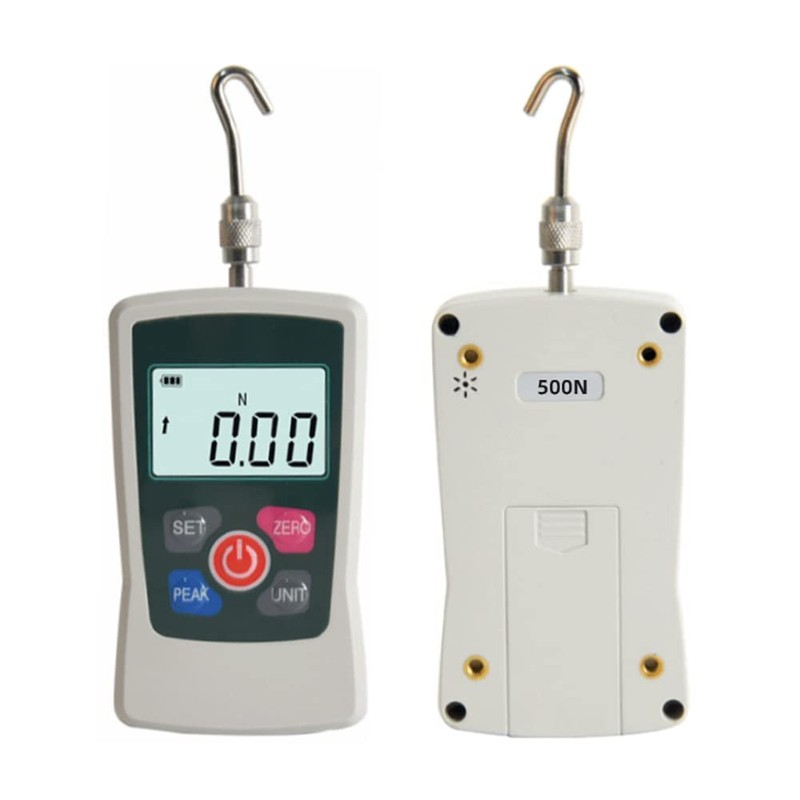 Small Digital Push Pull Force Gauge Portable Dynamometer Gauge -2-500N