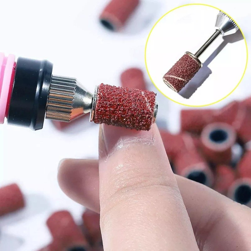 Universo en Linea 600 Lija Barril Para Drill Pulidor Manicure