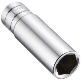 Kyoto Machine Tools (KTC) 0.25 inch (6.3 mm) (1/4 inch) Deep Socket (Hex) 0.4 inch (11 mm) B2L11