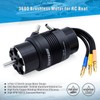 3680 Brushless Rc Boat Motor, Surpass Hobby 1500KV Brushless Motor