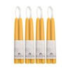Bluecorn Beeswax Taper Candles, 100% Pure Natural Bees Wax, Pair