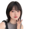 Bright Lara hf1953-BC Women's Wig, Medium Wolf Layer, Bob, Natural,