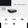 Fanless Mini PC 4GB RAM 64GB SSD 4K Output HD