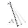 Powerbuilt Micrometer Torque Wrench, 1/2-Inch Drive, Reversible Ratchet Clicks, Lockable,