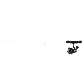 Tatsumi 30" Medium Ice Fishing Rod & Reel Combo – Ultra-Sensitive Carbon Blank with 5+1 Bearing System & SF+ PTFE Drag