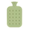 Fashy Waben-Wärmflasche, 1,2L, grün