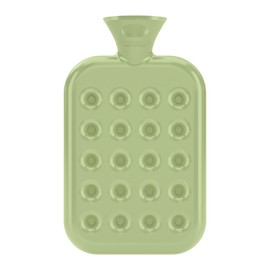 Fashy Waben-Wärmflasche, 1,2L, grün