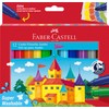 Faber-Castell 154311 - Pack of 12 Jumbo Markers, Multi-Colour, Super