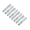 sourcing map Double Ended Screws (M10x50mm) 8pcs, Hanger Bolts Carbon