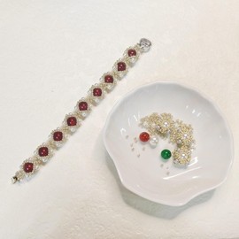 Voisurspcl Bracelet Pattern and Beaded Making Kits for Adults, Jewelry DIY Crafts KIT Gifts for Christmas, (with Video Tutorial)