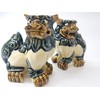 Yachimun (Okinawa Pottery) Asahi Pottery Shisa Tide Height 4.5 inches