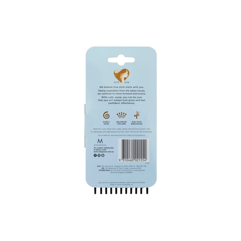 Lady Jayne Afro Comb 2 Pack