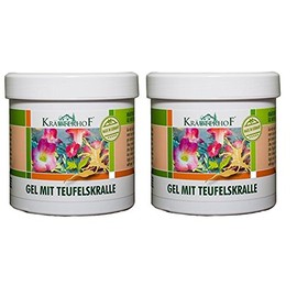 Kräuterhof Gel with Devil's Claw 250 ml Pack of 2 (2 x 250 ml = 500 ml)