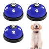 Lcckyeng 3 Pack Dog Doorbells, Pet Training Bells for Outside
