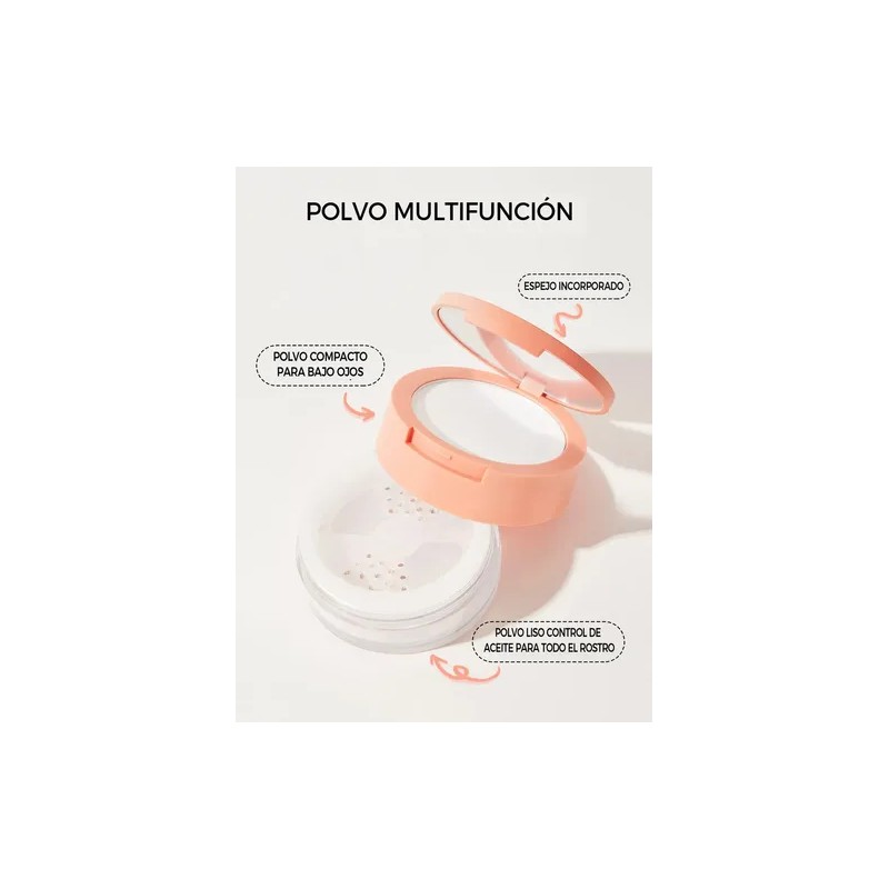 SHEGLAM Insta-Ready Polvos Fijadores Rostro y Ojos Bisque