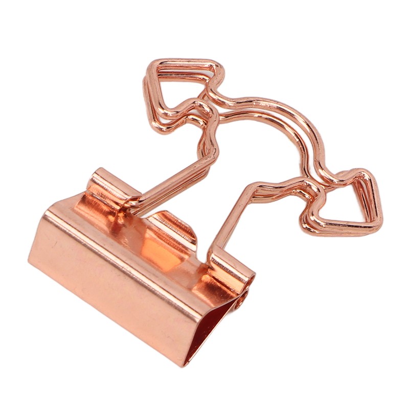 100pcs Binder Clips for Student Strong Clamping Force Metal Arrows
