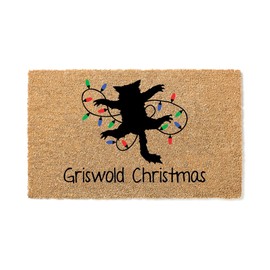 Christmas Doormat Griswold Christmas Funny | Fried Cat | Christmas Vacation | Griswald | Christmas Decor | Christmas Gift Funny Christmas Gift stk2075