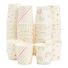Sparkle and Bash 100 Pack Disposable Mini Paper Cups for