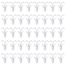 Goture 40pcs Soft Swimbait Crawfish Lures, Shrimp Bait Set, Fishing Lures for Freshwater & Saltwater Trout, Bass, Salmon, Crappie, Walleye, Pike, Perch