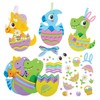Baker Ross FX532 Dinosaur Easter Egg Decoration Sets - 8