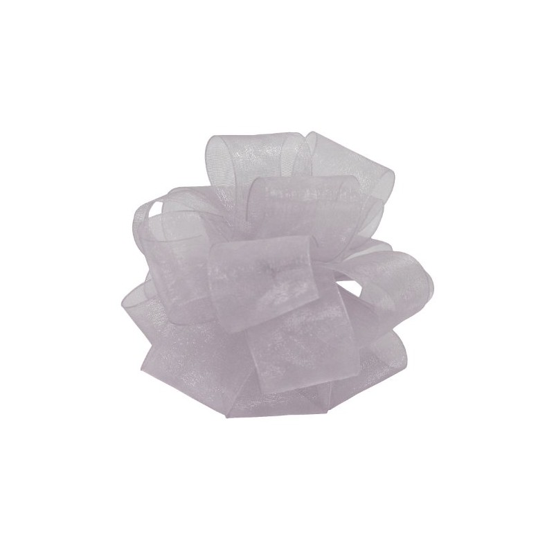 Offray Monofilament Edge Simply Sheer Asiana Craft Ribbon, 5/8-Inch Wide