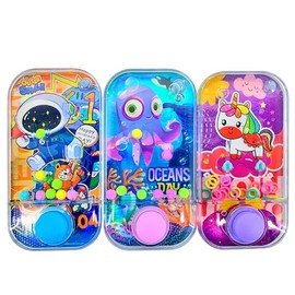 FLYPOP'S - Water Flipper - Skill Game - 031840 - Random Model - Plastic - Child - Adult - Vintage Game - 90s - Birthday - Labyrinth - 11 cm x 6 cm - From 3 Years