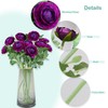 Artificial Ranunculus Flowers with Real Touch Stem, Silk Ranunculus Flowers