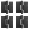 MOUNTAIN_ARK 4 Pack 4-1/2" x 4-1/4" Weldable Door Hinges, Heavy