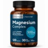 Premium Magnesium Citrate Capsules - Powerful 500mg Magnesium Oxide &