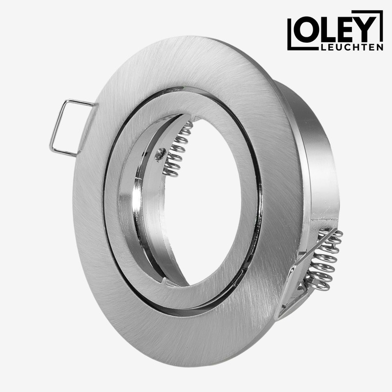 Oley Leuchten Lux Frame LED Recessed Spotlight Frame GU10 Recessed