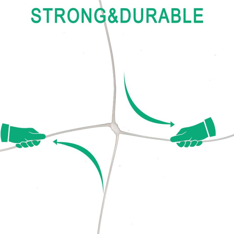 Heavy Duty Trellis Netting Roll - 79''x328' Plastic Plant Trellis