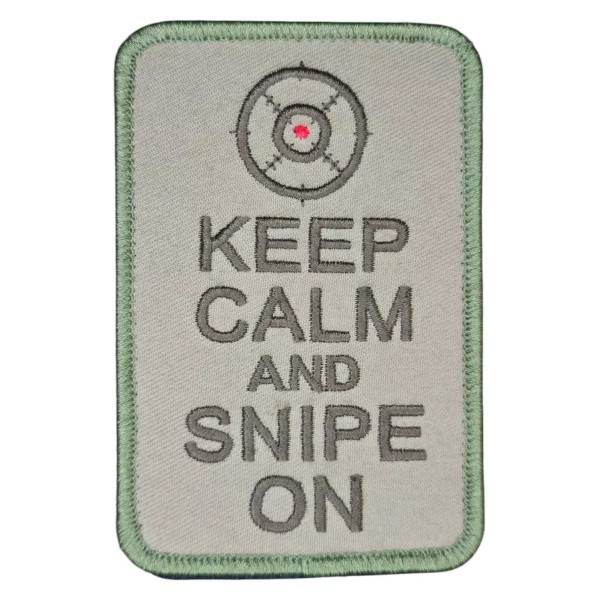 Unbranded KEEP CALM AND SNIPE ON GUN SCOPE MILITARY MULTICAM