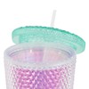 Vaso de Plástico Reusable con Doble Pared 710 ml Brillante