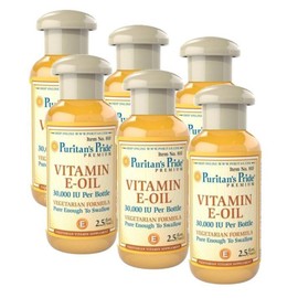 Puritans Pride Vitamin E 30000IU Oil Puritans Pride Vitamin E in an Oil Blend, 6 pieces, 74ml / 퓨리탄스프라이드 비타민E 30000IU 오일 Puritans Pride Vitamin E in an Oil Blend, 6개, 74ml