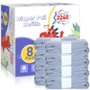 8 Pack Nappy Bin Refills Compatible with Most Nappy Disposal