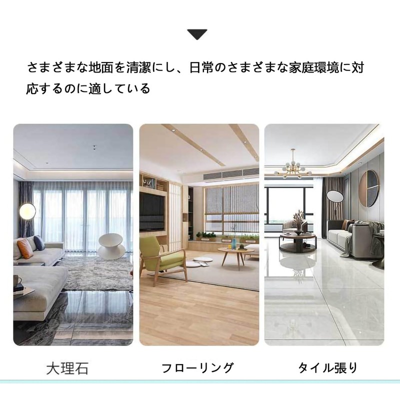 ALLVD For Ecovacs Replacement Mop, Compatible with DEEBOT OZMO T8,