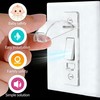 ZEFTV 2 Pack Toggle Light Switch Cover Guard Child Proof
