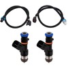 2PCS Fuel Injector Harness Set 0280158197 Compatible with 2010-2014 Polaris