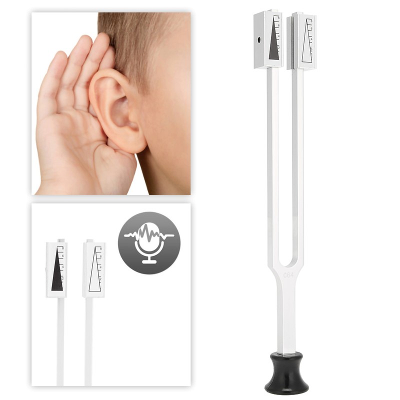 C64Hz Medical Tuning Fork Instruments Tuning Vibration Health DiagnosticTherapy Tool